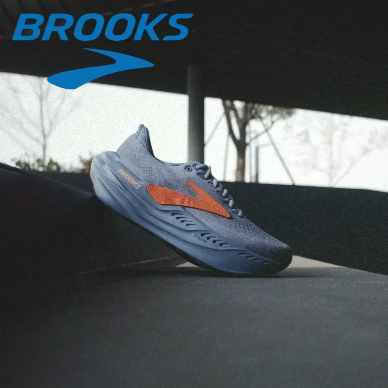 Color: Blue, Shoe Size: 39 - 【Eco-Friendly 2025?‘Brooks Glycerin Max - Sustainable Materials + Max Cushion - For Green Runners & 5K Training - Wide Width
