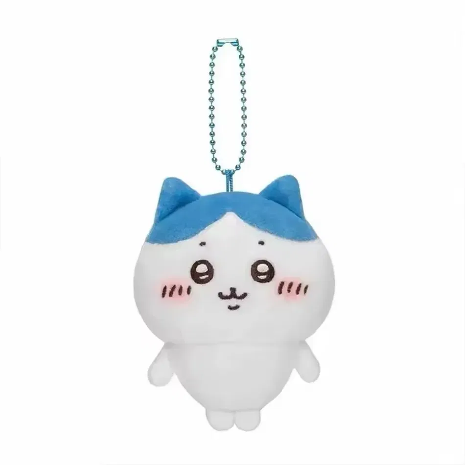 Color: HotPink - MONISO Chiikawa Doll Anime Cute Pajama plush pendant Hachiware Cartoon Bag Pendant Keychain Plush Doll Pendant Toy Birthday Gift