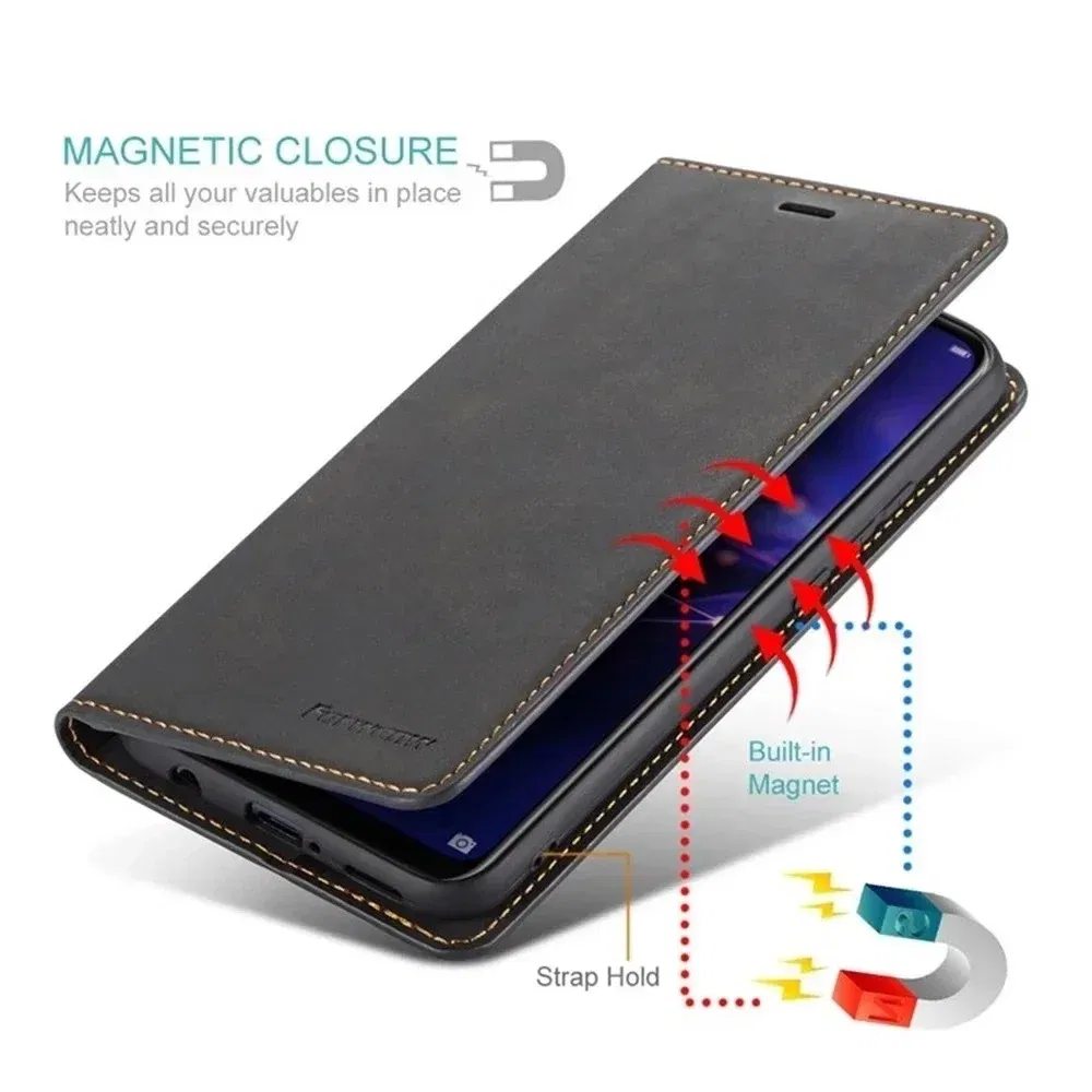 Color: Blue, Material: Nylon - Leather Case for Samsung Galaxy A54 A53 A34 A33 A14 A13 A15 A25 A12 A22 A32 A52s A6 A7 A10 A20e A40 A50 A70 A21s A31 A41 A51 A71