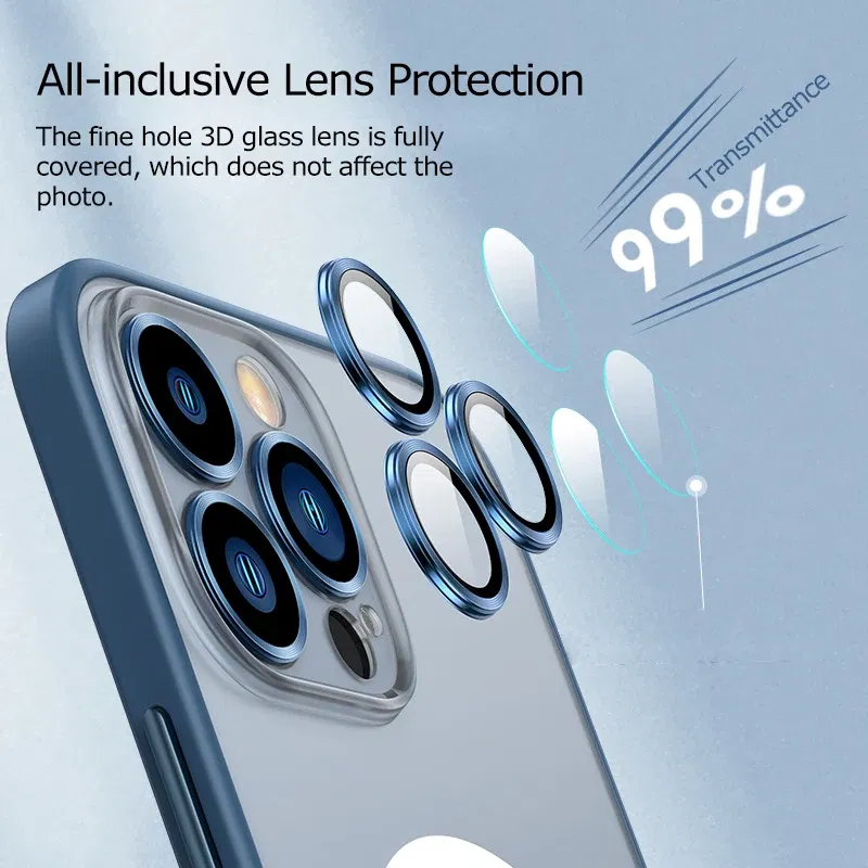 Color: Beige, Material: PP - Magsafe Magnetic For IPhone 15 Promax Phone Case For iPhon 11 12 13 14 15 Pro Max Plus Lens Glass Ring Protection Silicone Cover
