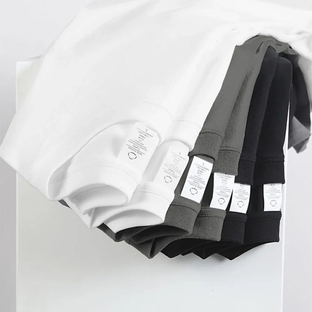 Color: Dark Grey, Size: XXXL, Sale by Pack: Pack of 2 - 2PCS 100% Cotton Solid T Shirts Men's and Women's Short Sleeve White Tees Casual Breathable Loose Round Neck T-shirt Couple Tops