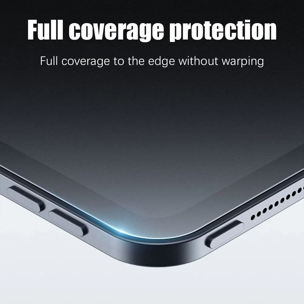 Color: Blue - Like Paper Film Screen Protector For iPad Air 13 11 5 4 3 M2 M4 2024 Pro 12.9 12 9 10th 9th 8th 7th Generation Mini 6 Matte Film