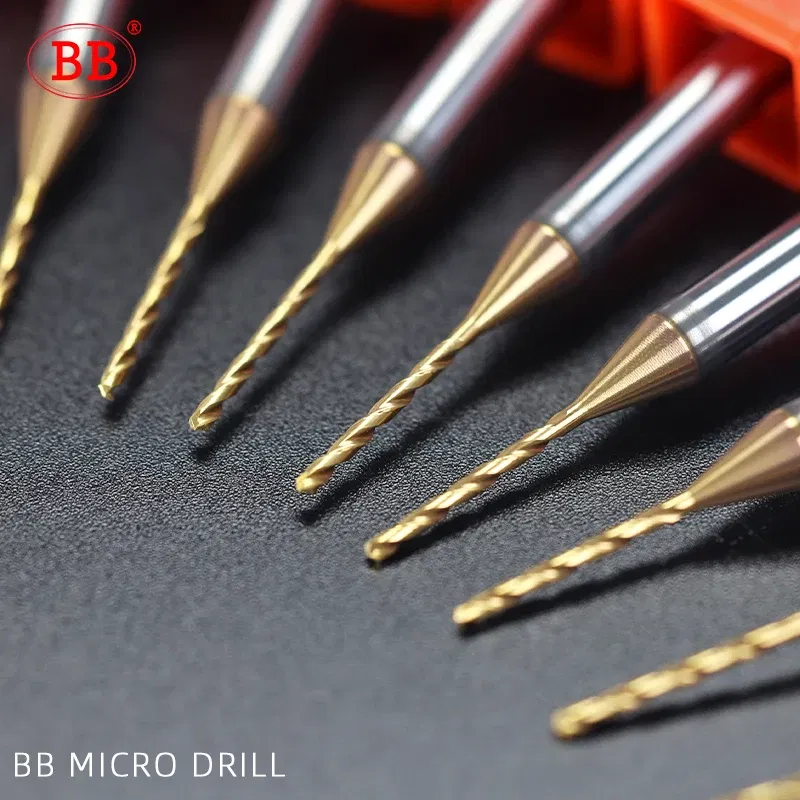 Hole Diameter: 15mm - BB 2.03-3.75mm Micro Drill Mini Coated Solid Carbide Bit Metal Iron Steel Hole Drilling 3xD Cutting Length D=4mm CNC Tool 1pcs