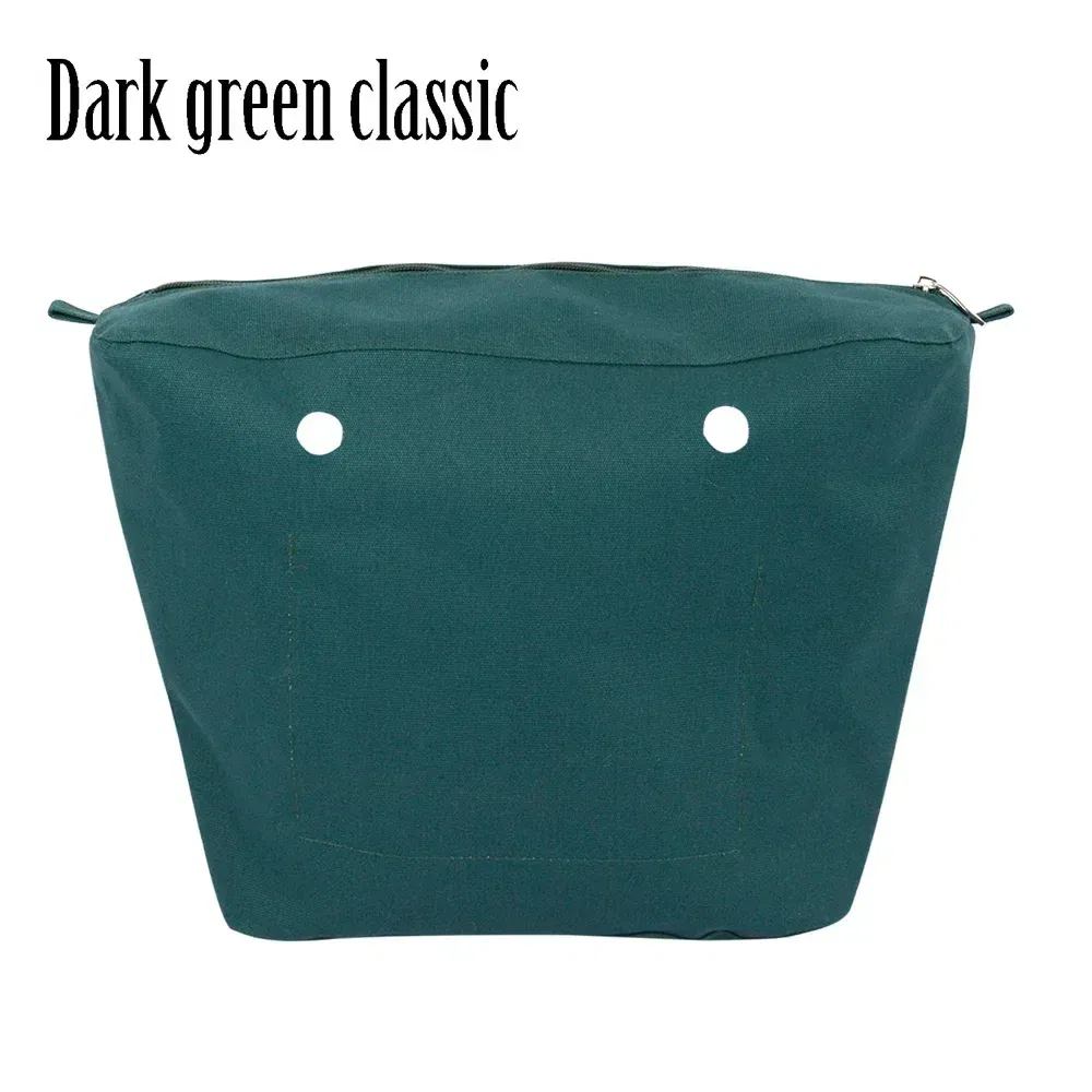 Color: camel - TANQU New Inner Lining Zipper Pocket for Classic Obag Insert with Inner Waterproof Coating for O Bag