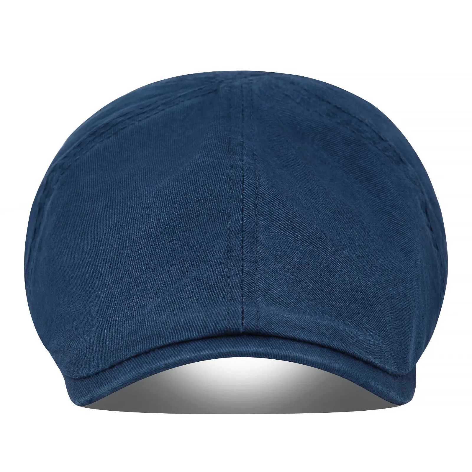 Color: Khaki, Hat Size: One Size - VOBOOM Classic Cotton Flat Cap Ivy Caps Men Women Newsboy Cabbie Driver Hat Season Flat CapSolid Color Casual Camouflage Beret