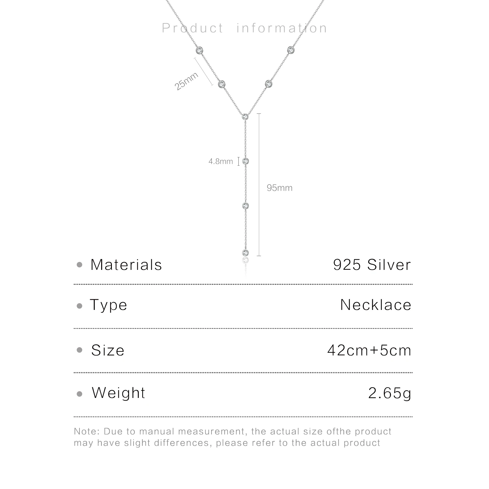 Gem Color: WHITE - VEWANT Cross Y Crystal Pendant Charm Choker Necklace Long Chain 925 Sterling Silver Pendant 2024 Wedding Luxury Gift For Women
