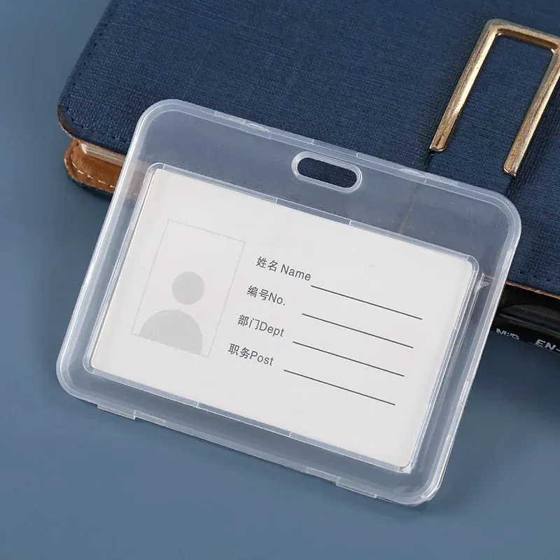 Color: SKY BLUE - Women Men Card Cover Case Plastic Transparent Business Credit Cards Bank ID Card Sleeve Protect Holder Case for Student
