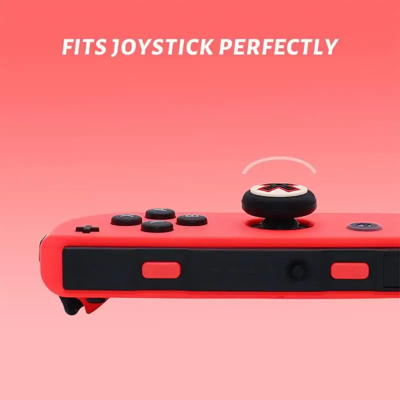 Color: Blue, Ships From: Russian Federation - for Nintendo Switch Joycon Thumbstick Caps Silicone Rocker Case Joystick Cover Protective Cover Joy Con Grip Cap for Switch OLED
