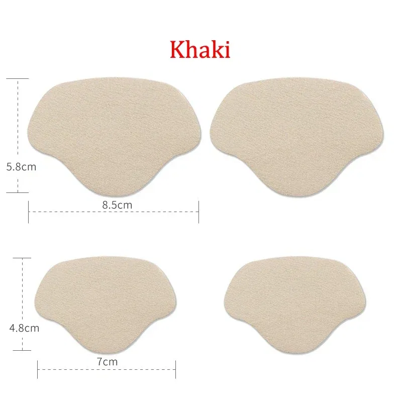 Color: GRAY, Ships From: CHINA - 4Pcs Sports Shoes Patches Insoles Sneakers Men Heel Repair Subsidy Women for Anti-Wear Shoes Heels Sticker Foot Care Pad Inserts