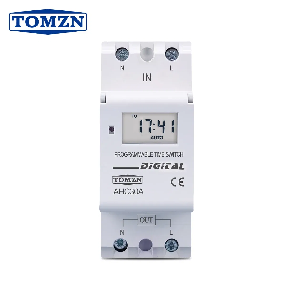Size: M, Current Range: Current Range 2 - New type Din Rail 2 wire Weekly 7 Days Programmable Digital TIME SWITCH Relay Timer Control AC 220V 230V 12V 24V 48V 16A