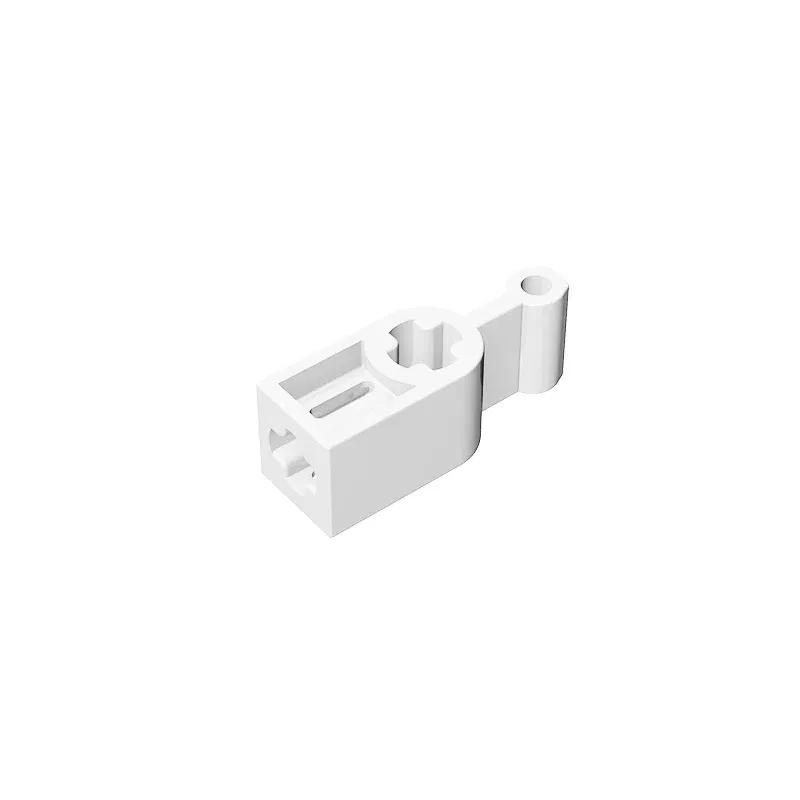 Color: WHITE - Gobricks GDS-1195 Technical Changeover Catch compatible lego 6641 19437 pieces of children's DIY