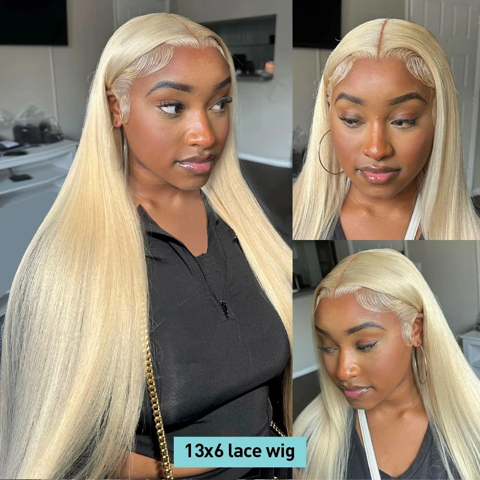 Color: #144, Ships From: CHINA, Stretched Length: 18inches, Density: 180% - 613 Blonde Lace Front Wig Human Hair 13X6 Hd Lace Frontal Wig Straight Lace Front Wigs Human Hair 13X4 Lace Front Human Hair Wig