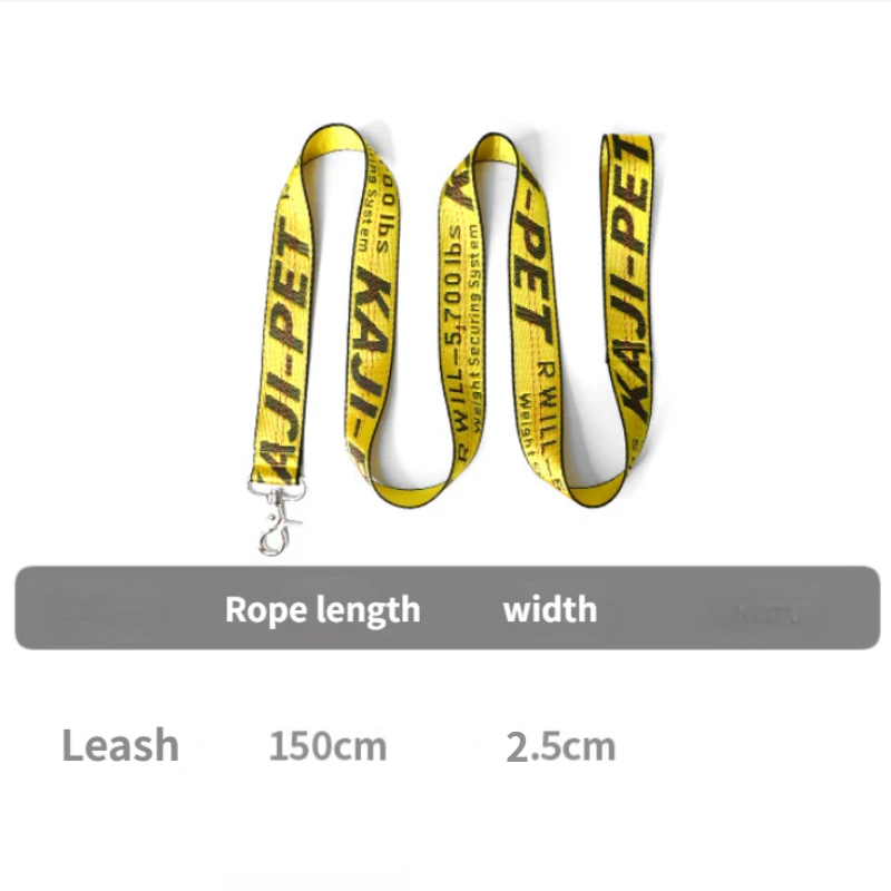 Color: DEEP BLUE, Size: L - Fashion Dog Collar Leash Set Gold Chain Nylon Pets Dog Collar Leash Long Rope Lettered Collar Perro Collar For Pitbull Puppy Dog