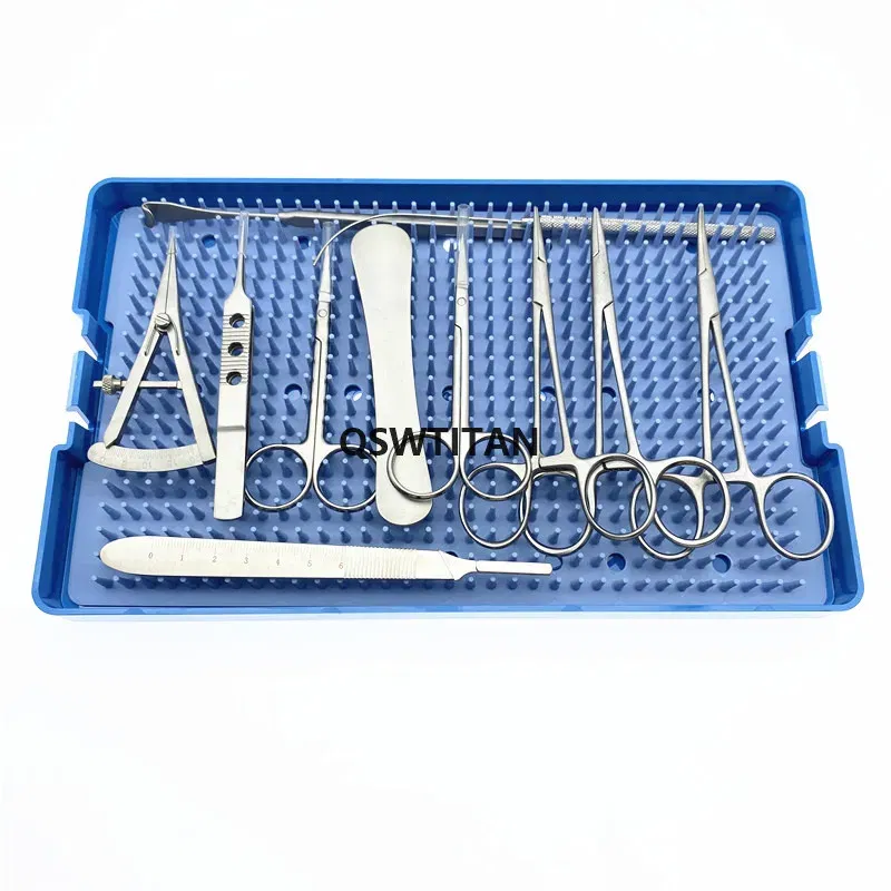 Color: Brushed Brass - Eyelid reconstruction double eyelids plastic surgery instruments set Double eyelid Cosmetic tools kit