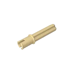 Color: Pink - Gobricks GDS-90189 Technical Axle 2L with Pin without Friction Ridges compatible with lego 65249 Assembles Building Blocks