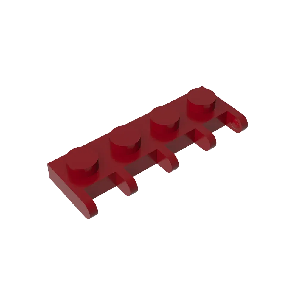 Color: GRAY - Gobricks GDS-M348 Hinge Vehicle Roof Holder 1 x 4 compatible with lego 4315 Assembles Building Blocks children's toys