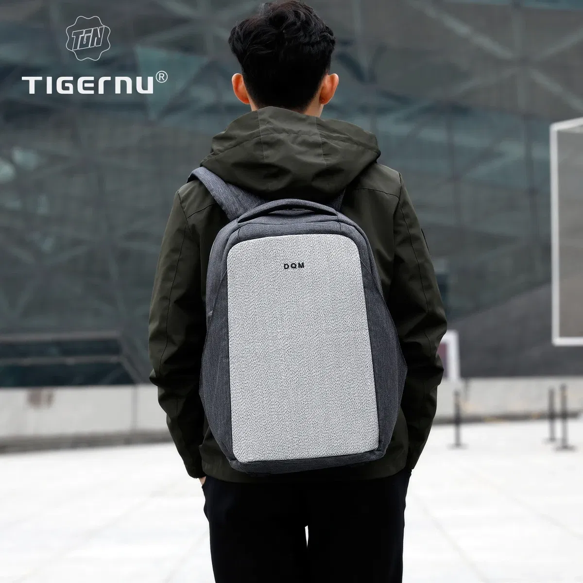 Color: black, Ships From: CHINA - Tigernu Men Backpack Laptop Backpack 15.6inch Cut-resistant Fabric Business Backpack Bags For School Travel Backpacks Knapsacks