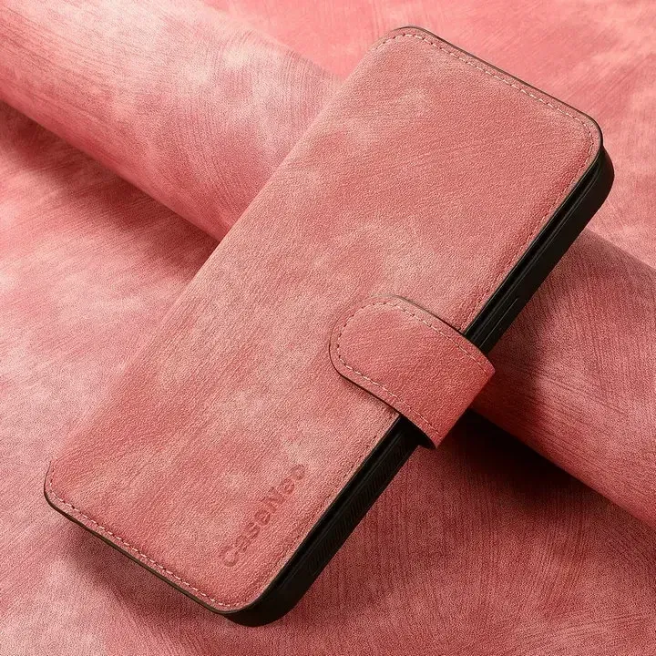Color: Pink, Material: PP - For Poco F8 Ultra F7 X7 X6 M6 M7 Pro 5G Luxury Case RFID Leather 2IN1 Detachable Book Funda Xiaomi Poco F6 X5 X 6 F 8 Flip Cover