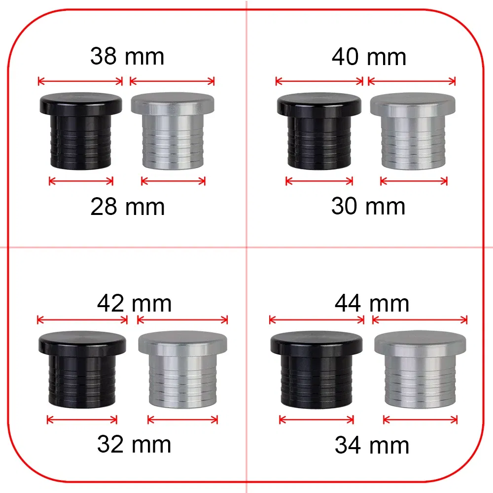 Color: Blue - 8mm-32mm Alloy Aluminium Plug Blow Off Valve Bov Blanking Plug Silicone Hose Blanking Plug 8 10 12 14 16 18 20 22 28 30 32