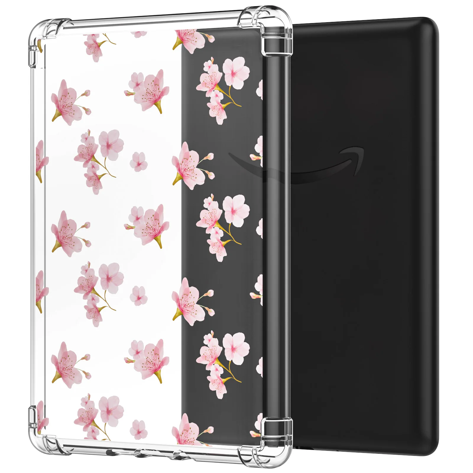 Color: Blue, Size: eleven - Case for 6.8" Kindle Paperwhite (11th Generation-2021) Ultra Clear Soft Flexible Transparent TPU Skin Bumper Back Cover Shell