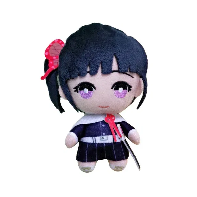 Color: Gold, Height: 11cm-30cm - 15cm Japan Anime Demon Slayer Akaza Rui Iguro Obanai Tanjirou Kamado Nezuko Agatsuma Zenitsu Plush Toys Doll Peluche Gift