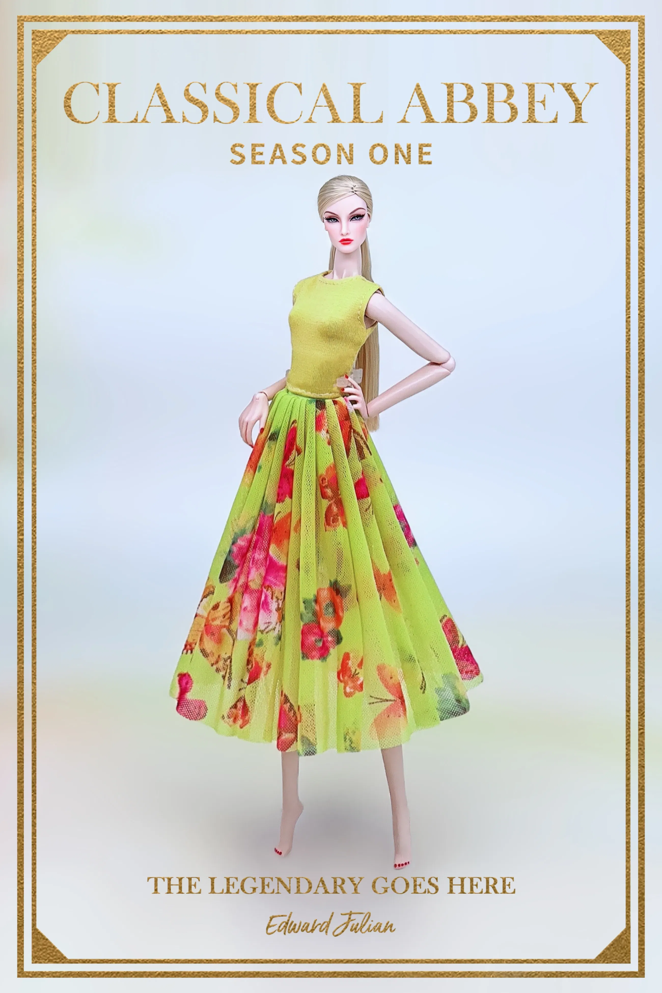Color: Yellow - for barbie doll clothes batch