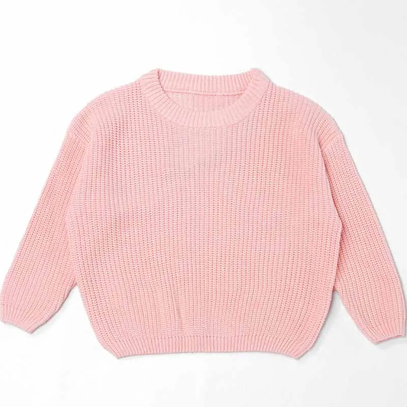 Color: Pink, Size: XL, Age Range: 0-3M - Personalized sweaters for cherished babies.Celebrate your little one's name with unique, custom-made thick knitted sweaters