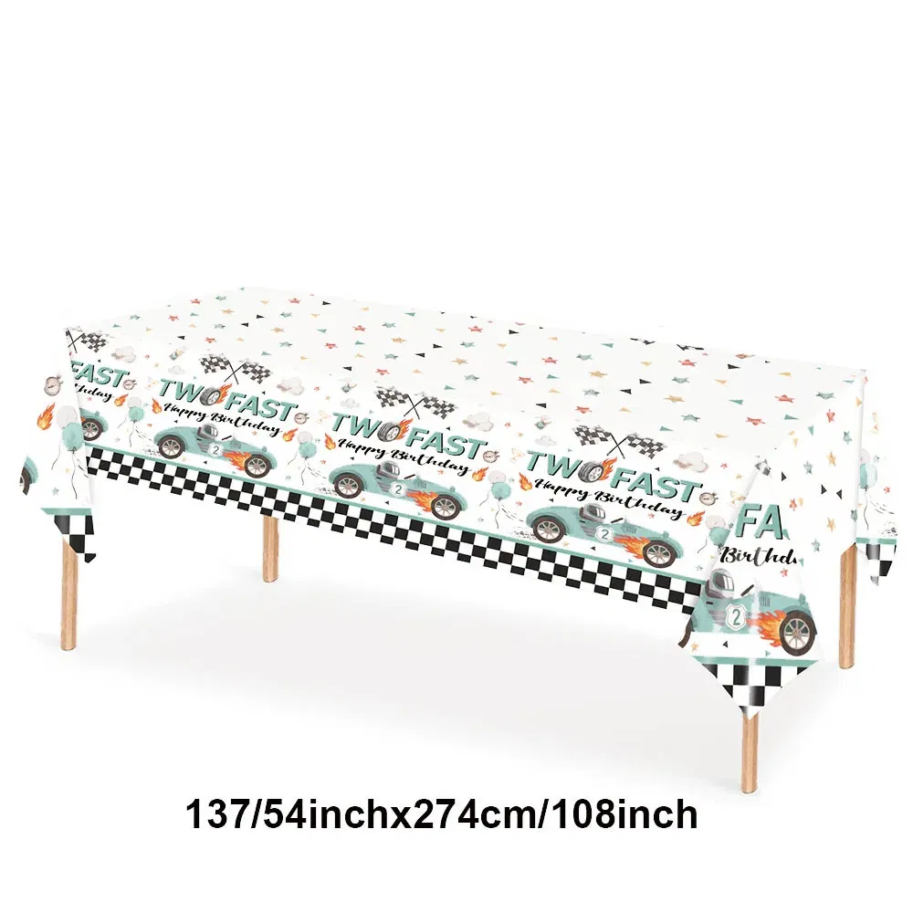 Color: Light Grey, Capacity: 480ml - Racing Car Disposable Tableware PLates Cups Napkin Tablecloth Two Fast Birthday Party Decorations
