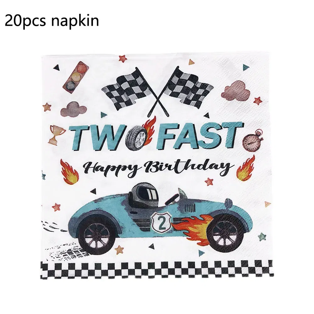 Color: light yellow, Capacity: 480ml - Racing Car Disposable Tableware PLates Cups Napkin Tablecloth Two Fast Birthday Party Decorations