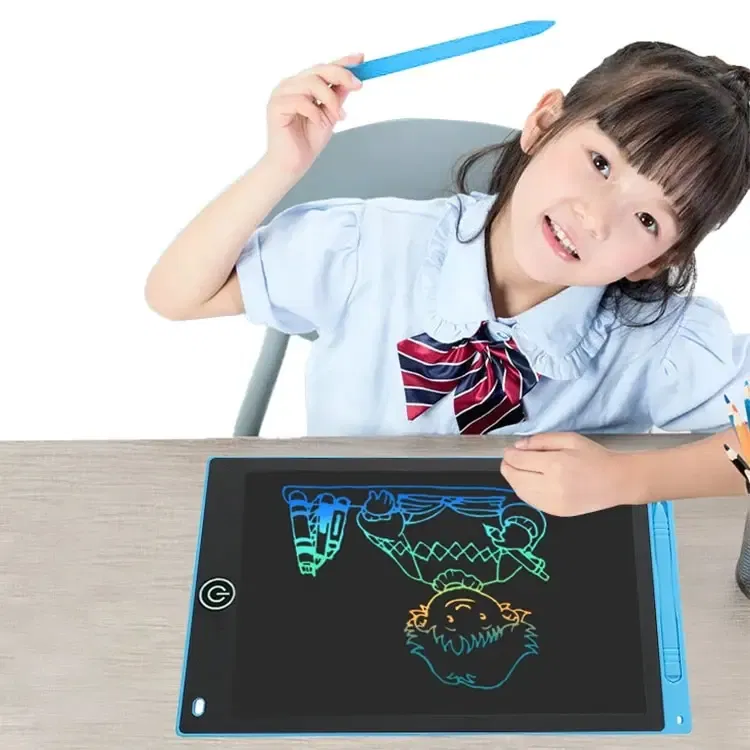 Color: Multicolor - 12 Inch LCD Writing Tablet Drawing Board Graffiti Sketchpad Mgaic Erasable Handwriting Pad Toys for Kids Boys Gifts