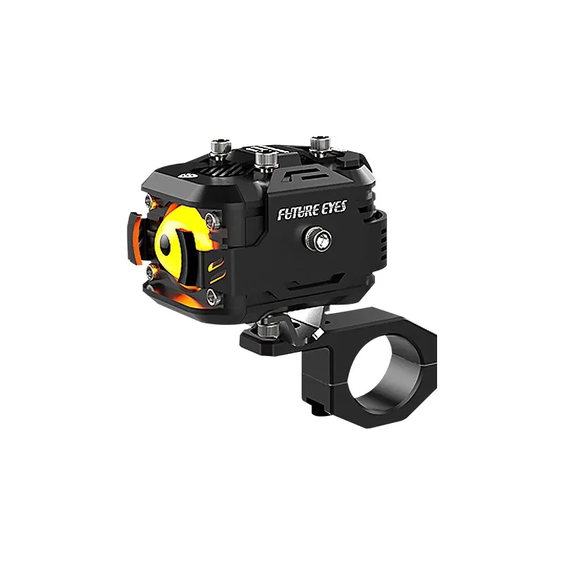 Color: WHITE, Ships From: CHINA - Future Eyes F150 Motorcycle Led Spotlight 6000 LM Electric Vehicle Auxiliary Road Far And Near Light Tangent Light Flashing Lens