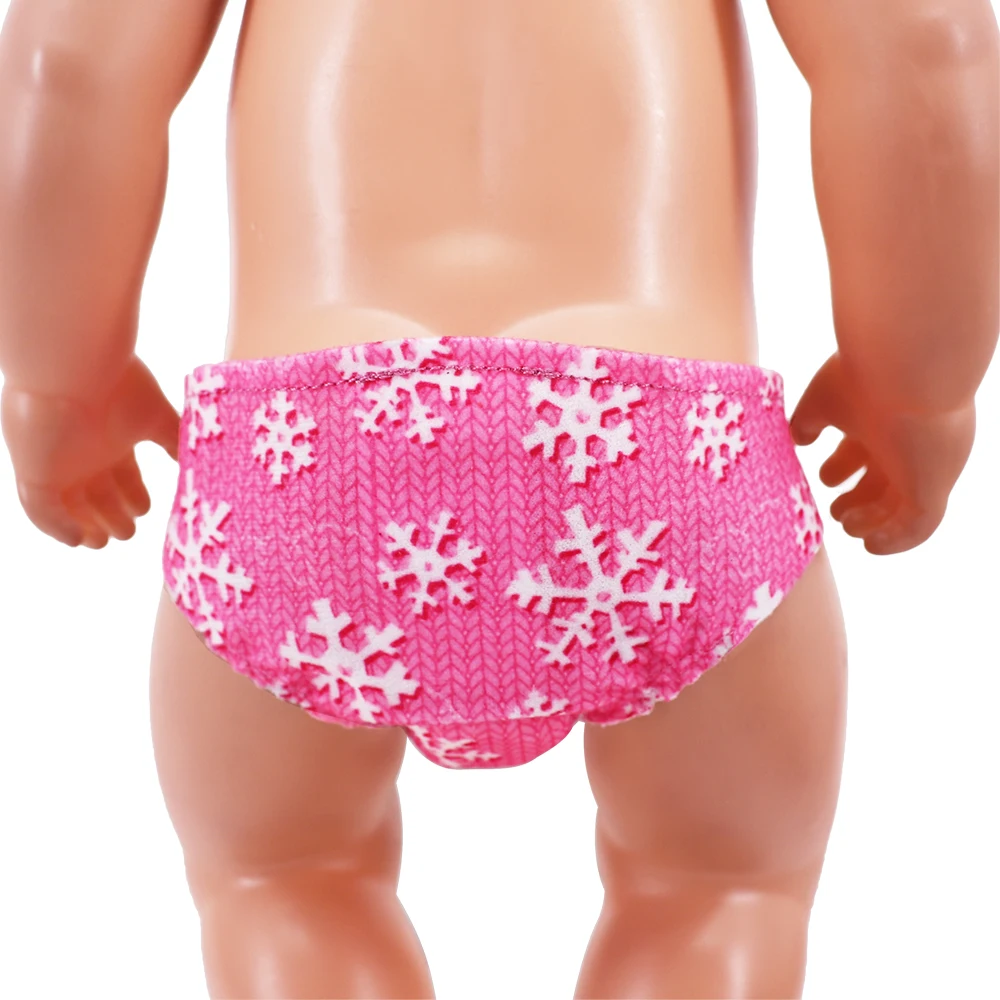 Color: ArmyGreen - Reborn Doll Panties,Cute Pattern Underwear Panties Accessories Fits 43Cm Newborn Baby Doll,18 Inch American Girl Doll,Girl Gifts