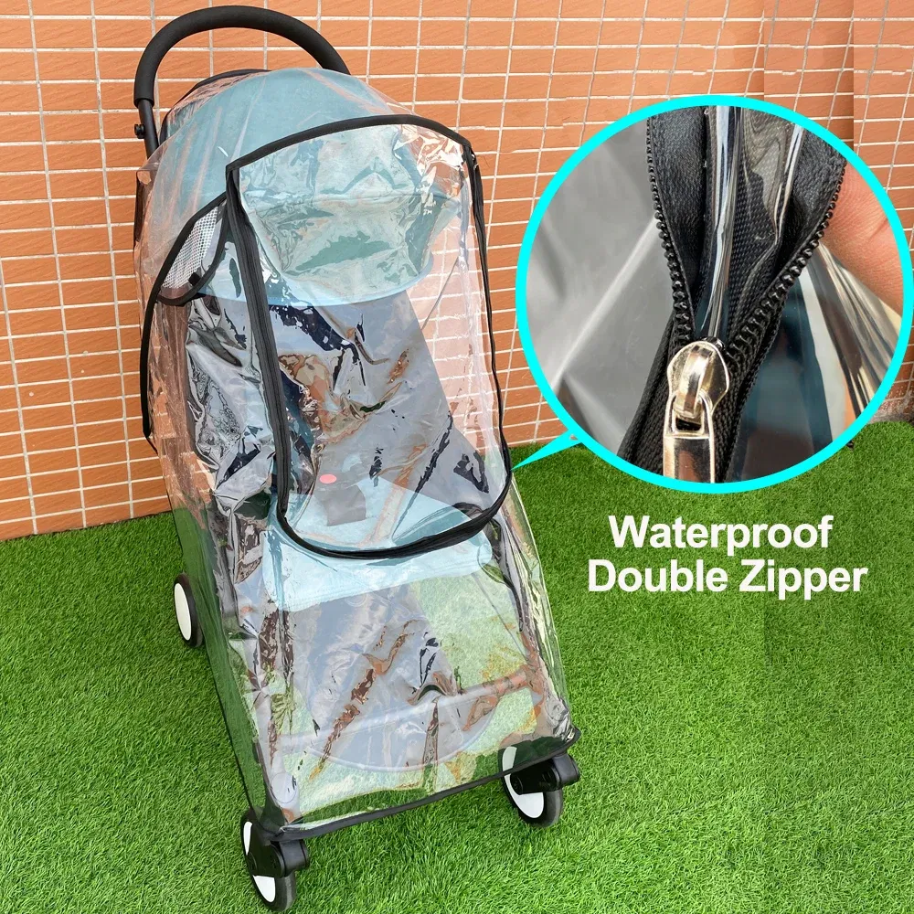 Color: Red, Ships From: CHINA - COLU KID?® Safety EVA Baby Car Rincoat Baby Stroller Accessories Rain Cover Waterproof Cover for Babyzen Yoyo Yoyo2 Yoya Stroller