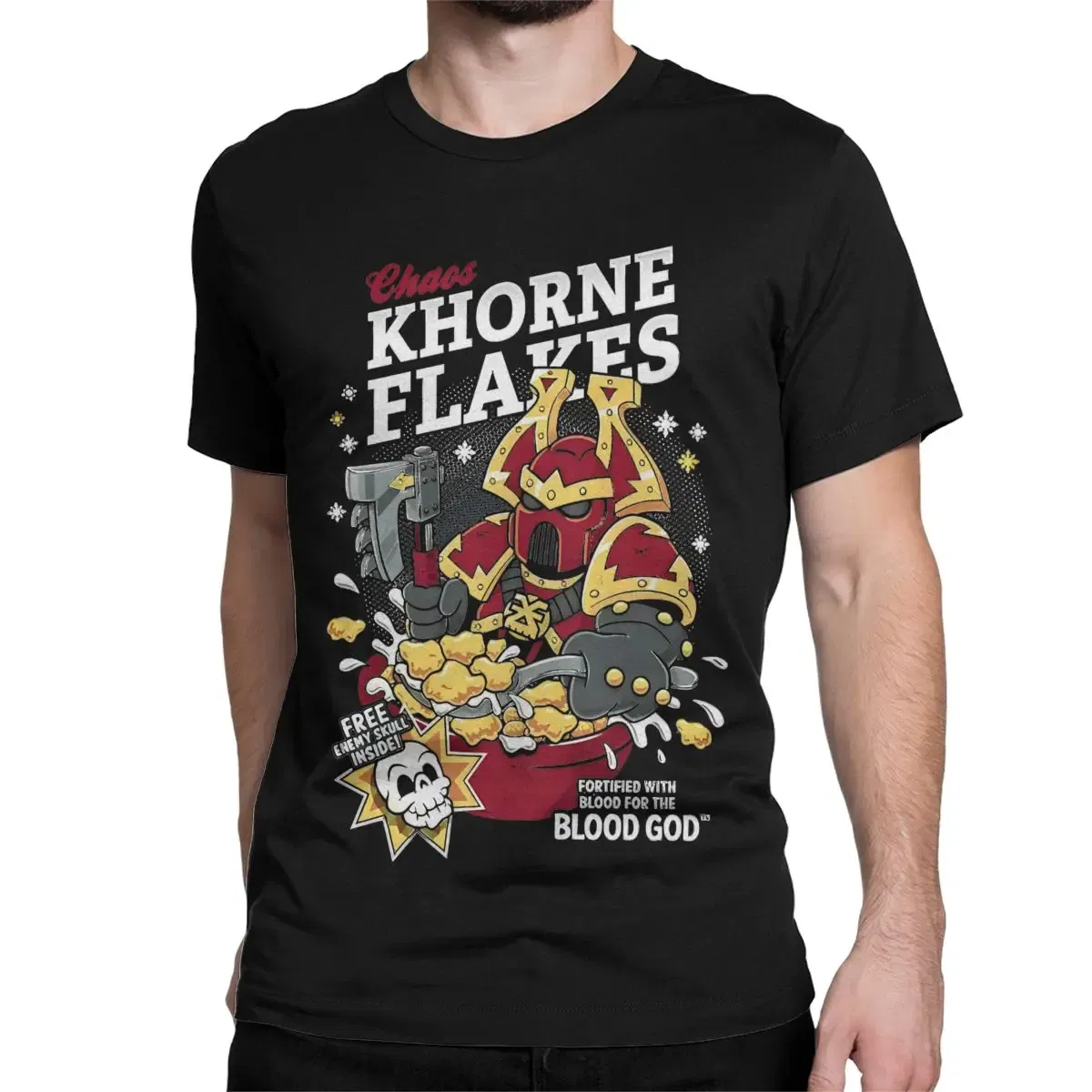 Color: black, Size: M - Awesome Adeptus Astartes T-Shirt Men Women's O Neck Pure Cotton T Shirts W-Warhammer 40k Short Sleeve Tee Shirt 6XL Tops
