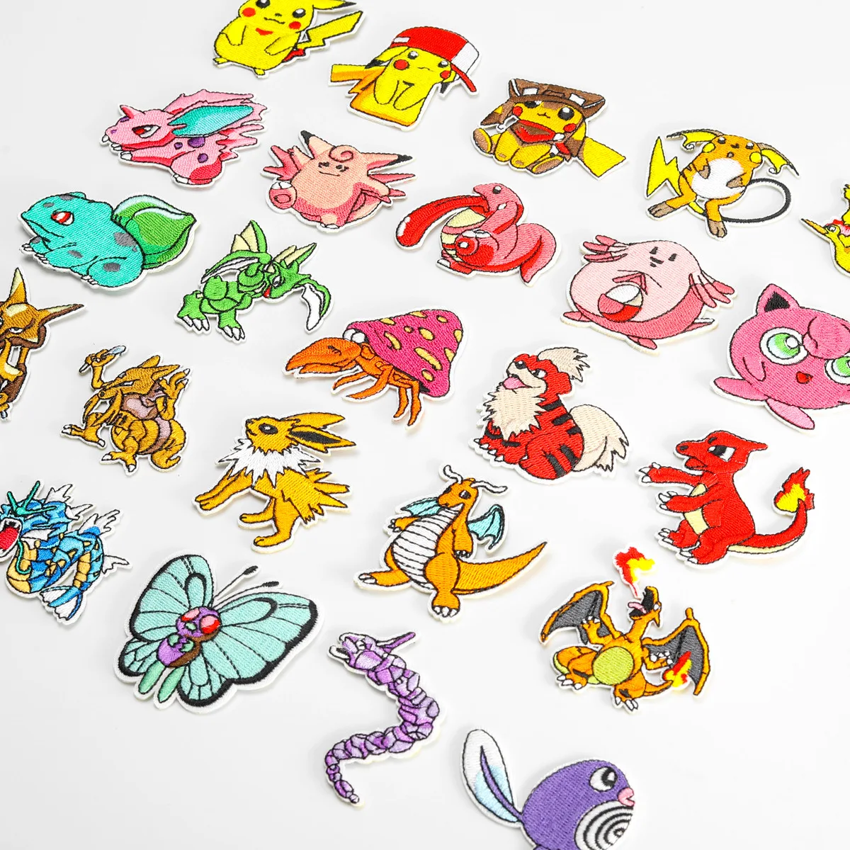 Color: Blue - Elf Patch Iron On Embroidered Patches For Clothing Thermoadhesive Patches Cute Animal Fusible Patches On Backpacks DIY Stickers