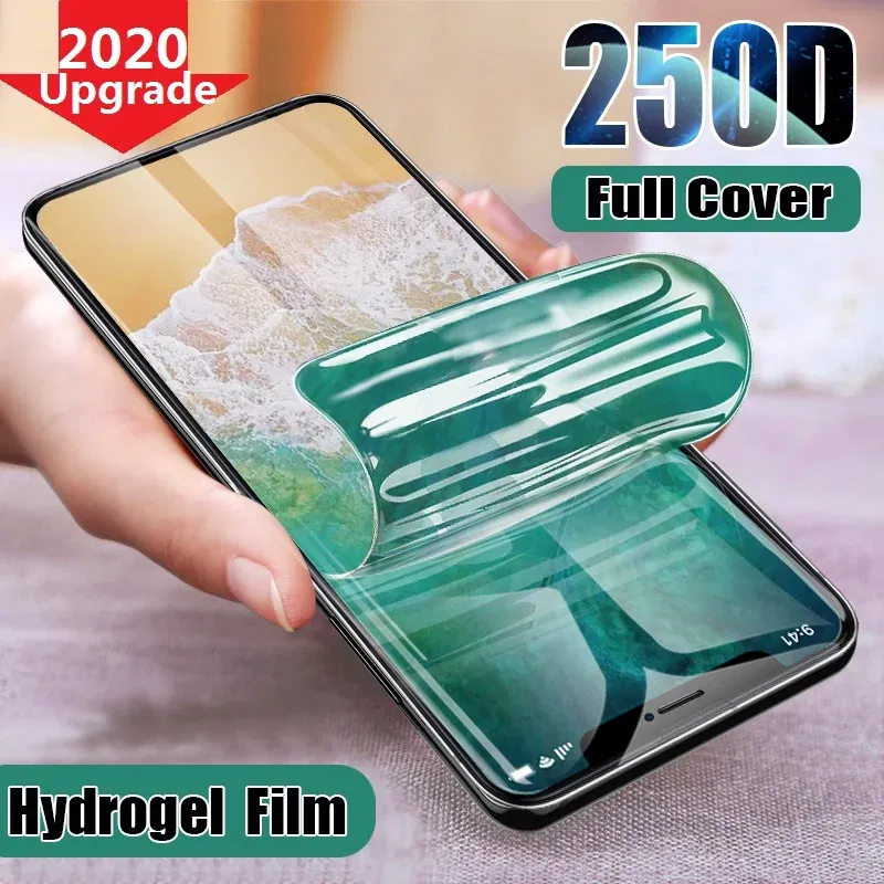 Color: Gold - Protective Hydrogel Film for iPhone XS Max X XR Screen Protector for iPhone XR X XS Max (Not Glass) Protection Protect Foil Film