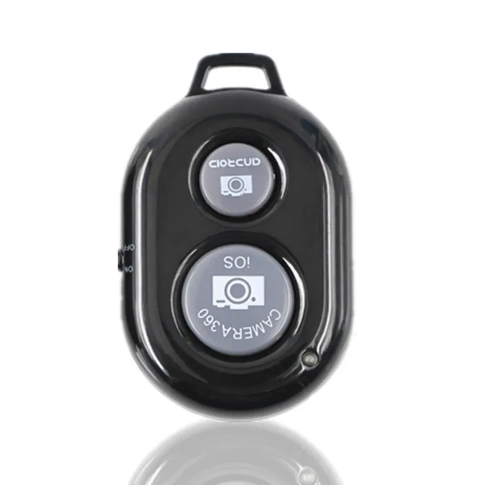 Color: green - Smartphone Bluetooth Shutter Release Wireless Remote Control Mobile Phone for iPhone 15 14 Huawei Samsung Xiaomi HTC Vivo Selfie