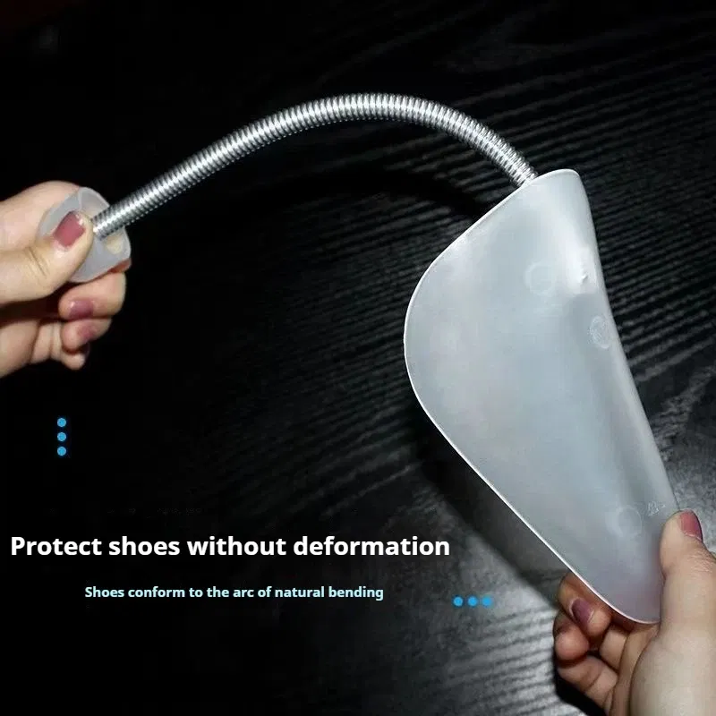 Color: Brown - 1Pair Spring Shoe Trees Anti Deformation Inner Support Shoes Stretcher Shaping Anti Wrinkle Shoe Lasts Men Women Shoes Tree