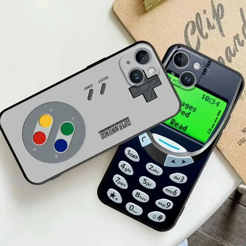 Color: Gold, Material: Microfiber - Retro Camera Games Phone Case For Samsung Galaxy S10 S20 S21 S22 S23 S24 FE Plus Ultra Note 20 Mobile Cover Shell