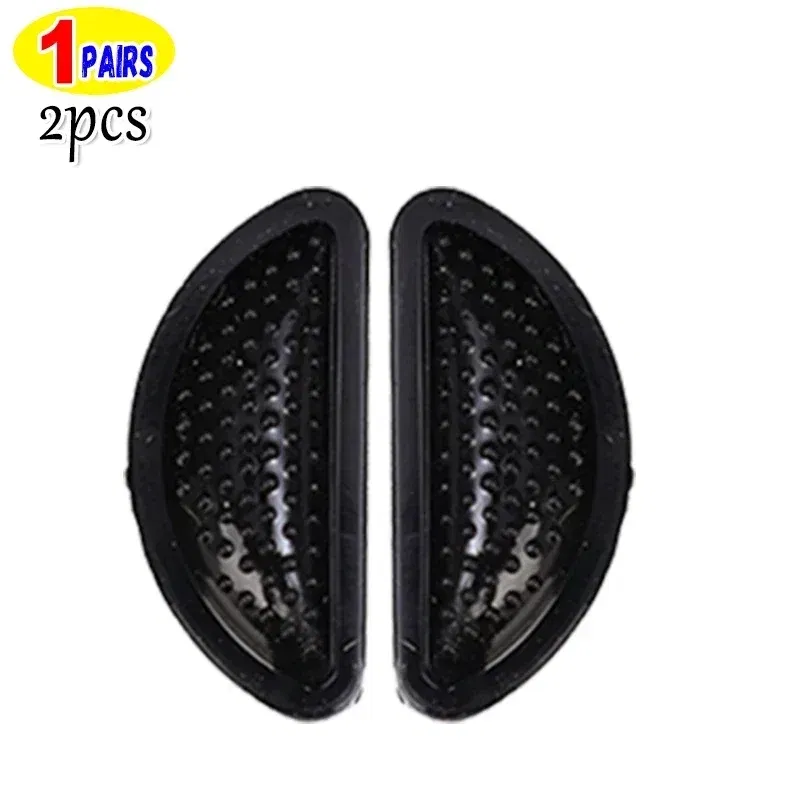Color: PURPLE - Silicone Glasses Nose Pads Soft Non Slip Air Cushion Nose Holder Transparent Invisible Self Adhesive Sticker Eyewear Accessories