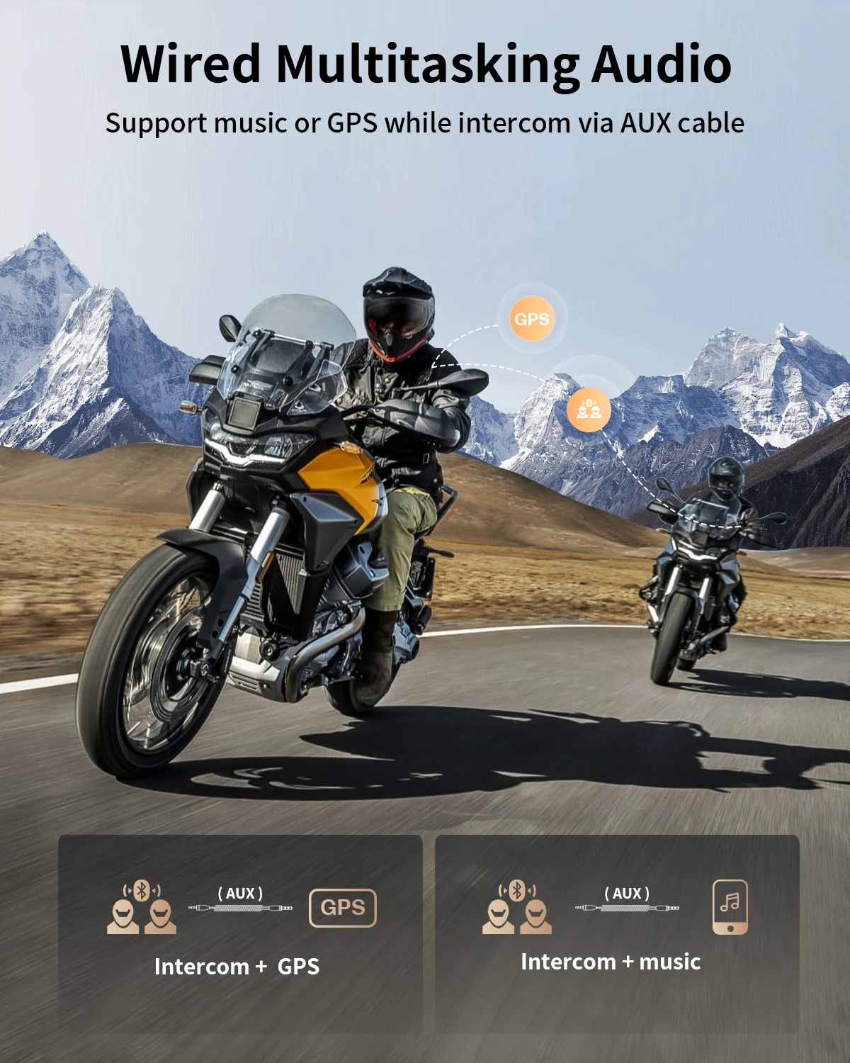 Color: Blue, Ships From: Russian Federation - Fodsports FX8 AIR Motorcycle Intercom Bluetooth Helmet Headset 1000M BT Interphone,FM radio
