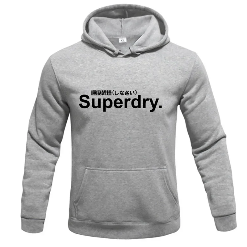 Color: PURPLE, Size: XXXL - spring autumn superdry printed Men women Hoodies Fleece Warm Mens Sweatshirt Fashion Men Fleece Warm Sweatshirt