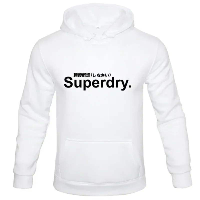 Color: PURPLE, Size: XXXL - spring autumn superdry printed Men women Hoodies Fleece Warm Mens Sweatshirt Fashion Men Fleece Warm Sweatshirt