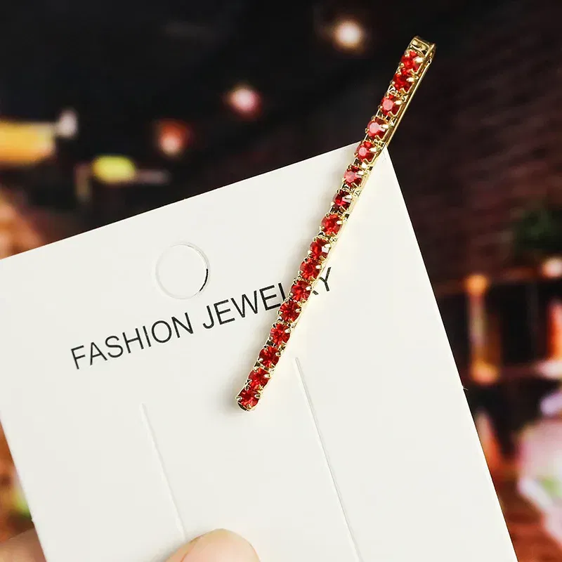 Color: PEACOCK BLUE, Ships From: CHINA - 2020 New Elegant Rhinestone Hairpins Women Girls Hair Clips Pin Accessories Hair Ornaments Hairclip Hairgrip Barrettes Headdress