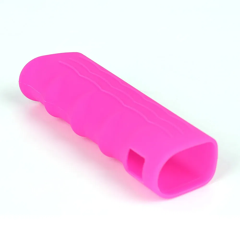Color Name: Pink - Wholesale Cheap Price Car Interior Accessories Non Slip Comfortable Silicon Car Handbrake Lever Cover Anti Slip Hand Brake Cover