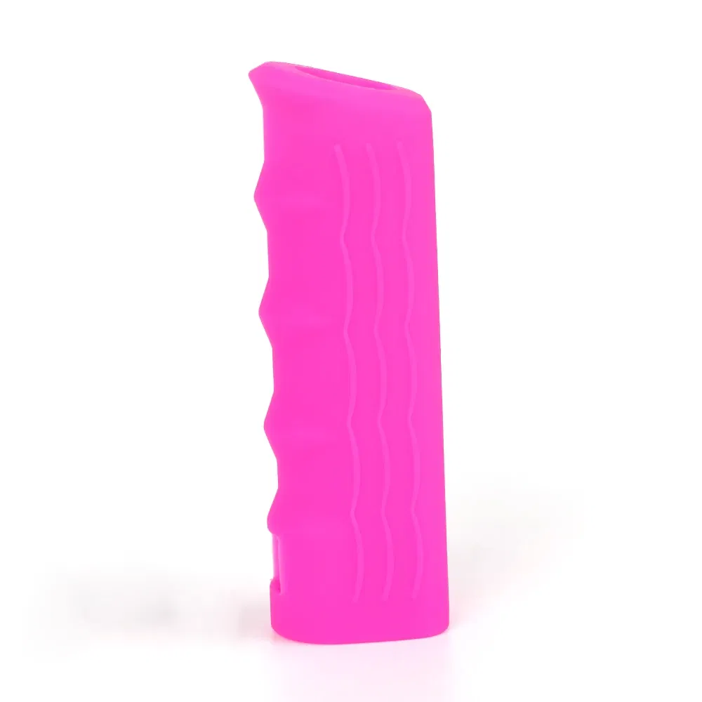 Color Name: Pink - Wholesale Cheap Price Car Interior Accessories Non Slip Comfortable Silicon Car Handbrake Lever Cover Anti Slip Hand Brake Cover
