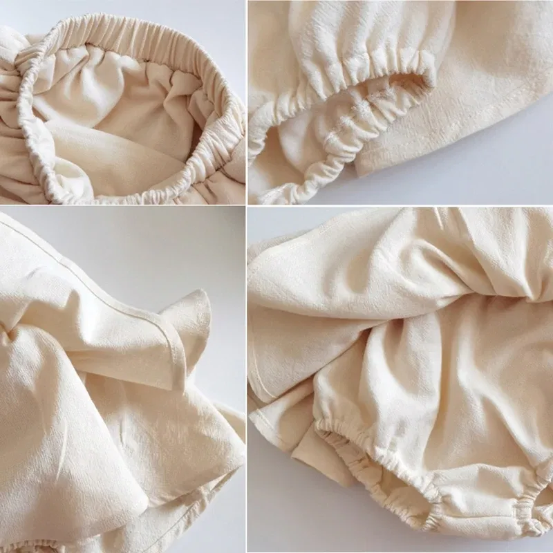 Color: PURPLE, Kid Size: 3T?€?€·?¤–运动?‰ - Double Layers Ruffles Lace Baby Skirt Pants Summer Cotton Linen Kids Pettiskirt Toddler Dancing Wedding Clothing Tutu Skirt