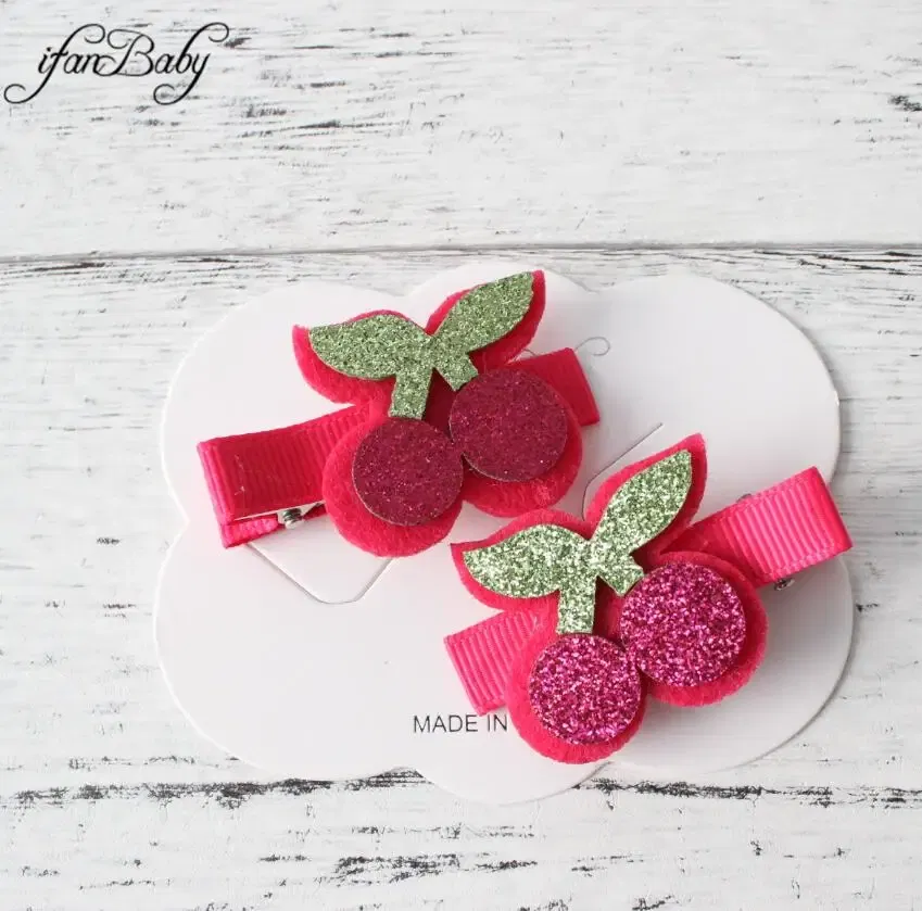 Color: black - Girl Hair clips ,flower clips.Cute Children Accessories Hair pin