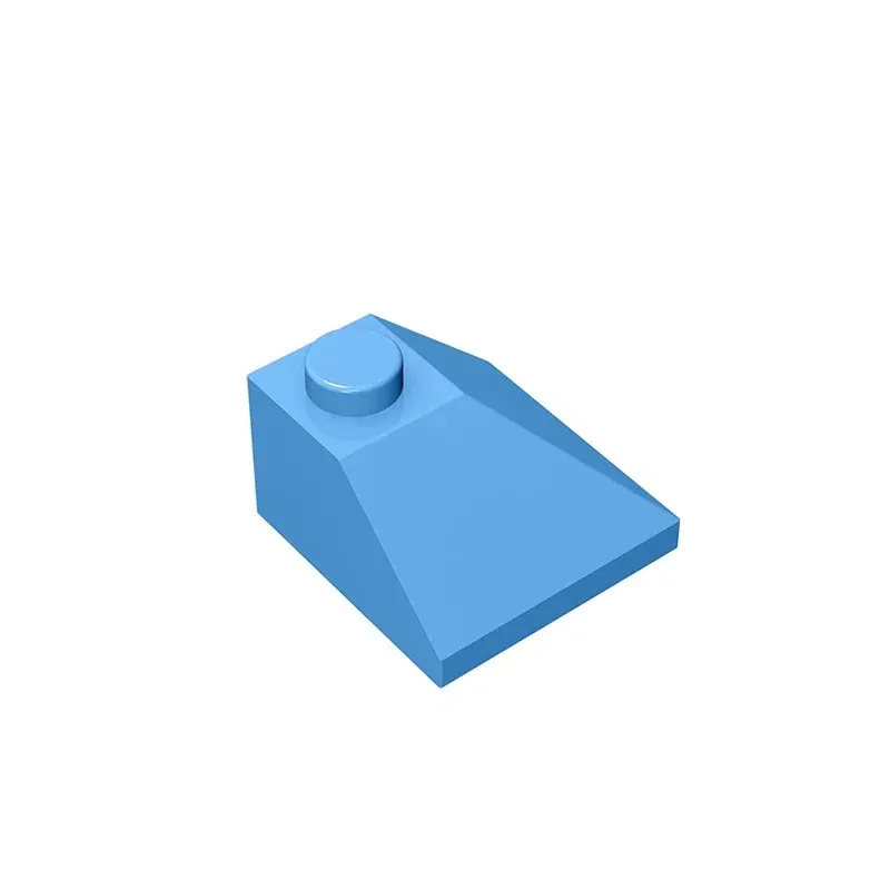 Color: green - Gobricks GDS-621 CORNER BRICK 2X2/45 OUTSIDE compatible with lego 3045 children's DIY Educational Building Blocks