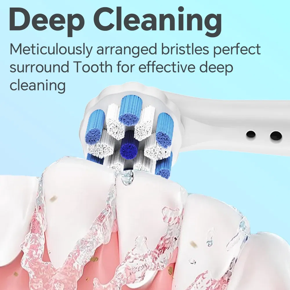 Color: Silver - Replacement Toothbrush Brush Heads Compatible with Oral B iO Electric Toothbrush 2 3 4 5 6 7 8 9 10 Series Electric Toothbrushes